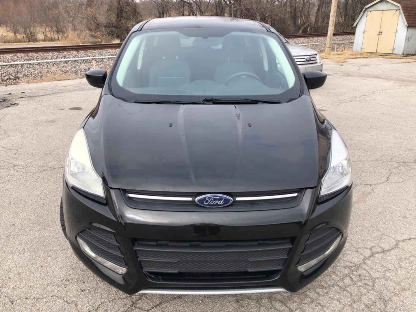 2014 BLACK FORD ESCAPE SE (1FMCU0GX0EU) with an 1.6L engine, Automatic transmission, located at 850 South Mill Street, Pryor, 74361, (918) 825-3030, 36.293549, -95.324440 - Photo#27